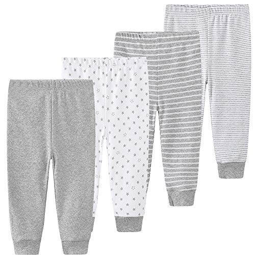 Kiddiezoom Baby Layette Set Baby Boys 9Piece Bodysuits Pants Set Toddler Girl Boy Unisex Baby Gift Sets - Image 3