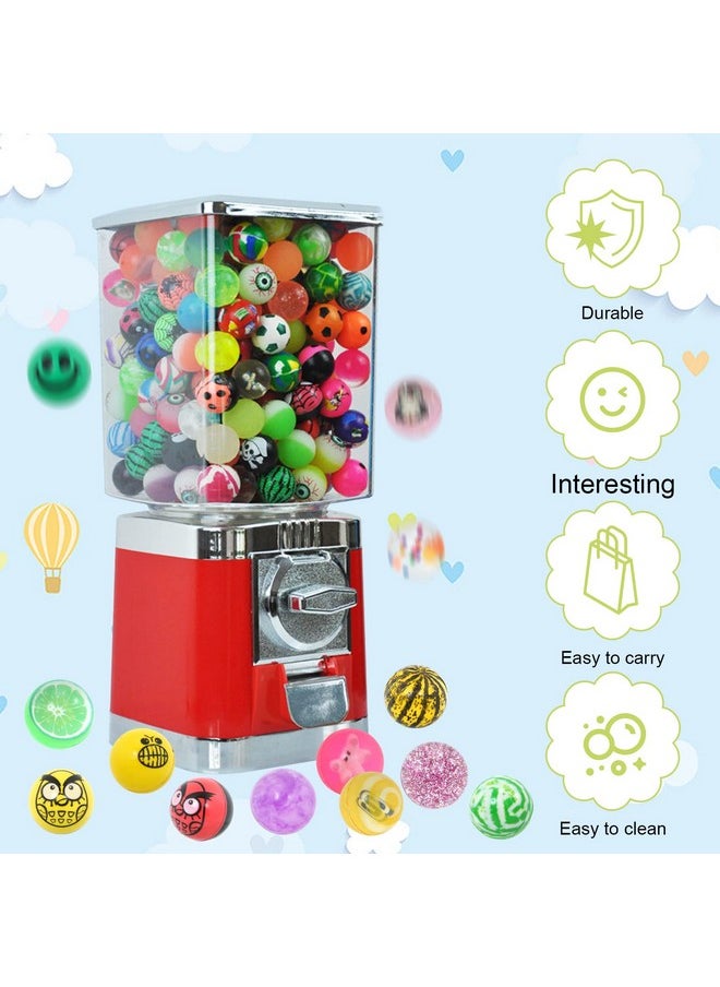 50 Pack Bouncy Balls Bulk Assorted Colorful Bouncy Balls Mixed Pattern High Bouncing Balls Small Rubber Bouncing Balls For Party Favors Prizes Birthdays Gift 27 Mm Diameter