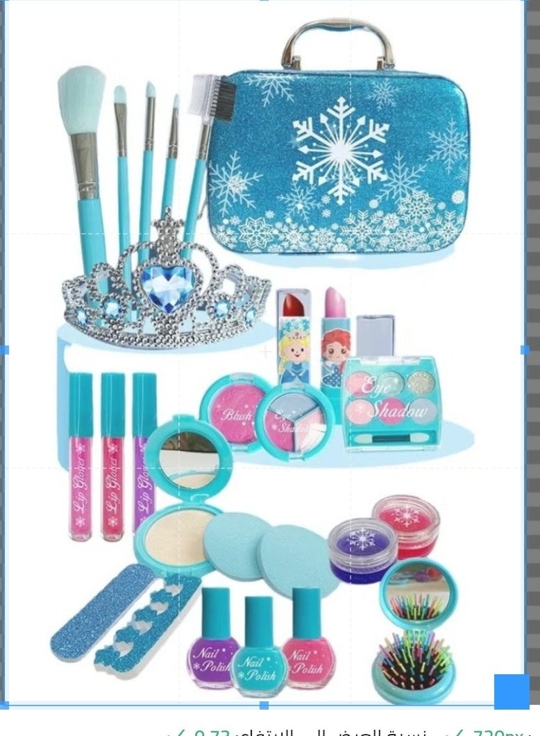 Kids Makeup Kit for Girls, Unicorn Makeup Set, Real Washable Make up Kit for Little Girl Princess Toddler Makeup for Kid Birthday Gifts Unicorn Toys for Girls