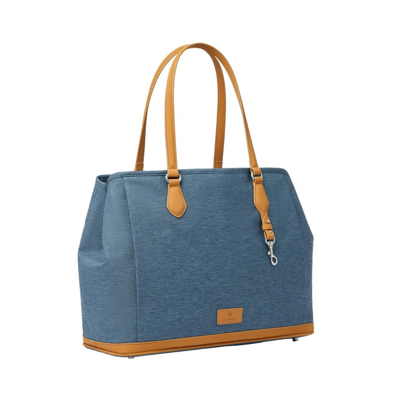 Nordace Siena Pro Tote Plus - Spacious 15 Inch Laptop Work Tote Bag for Everyday & Travel (Blue) - Image 3