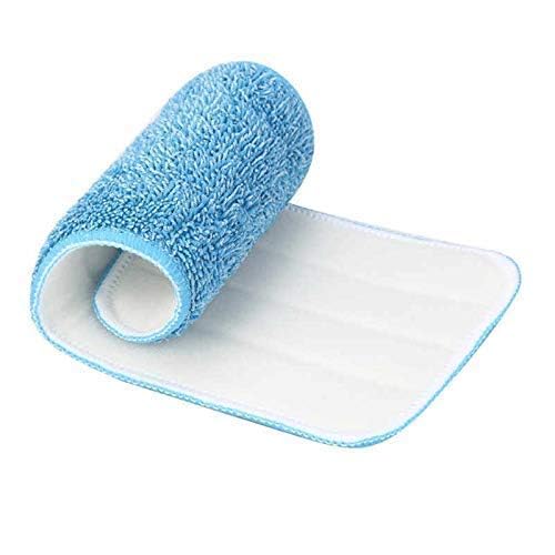 Gnexin Microfiber Flat Pros Reusable Spray Mop Replacement Pads Heads for Wet/Dry Mops for Floor Cleaning and Scrubbing Dust Cleaning Mop Head Cloth Pads Spray Mop Pad -Multicolor (6) - Image 1