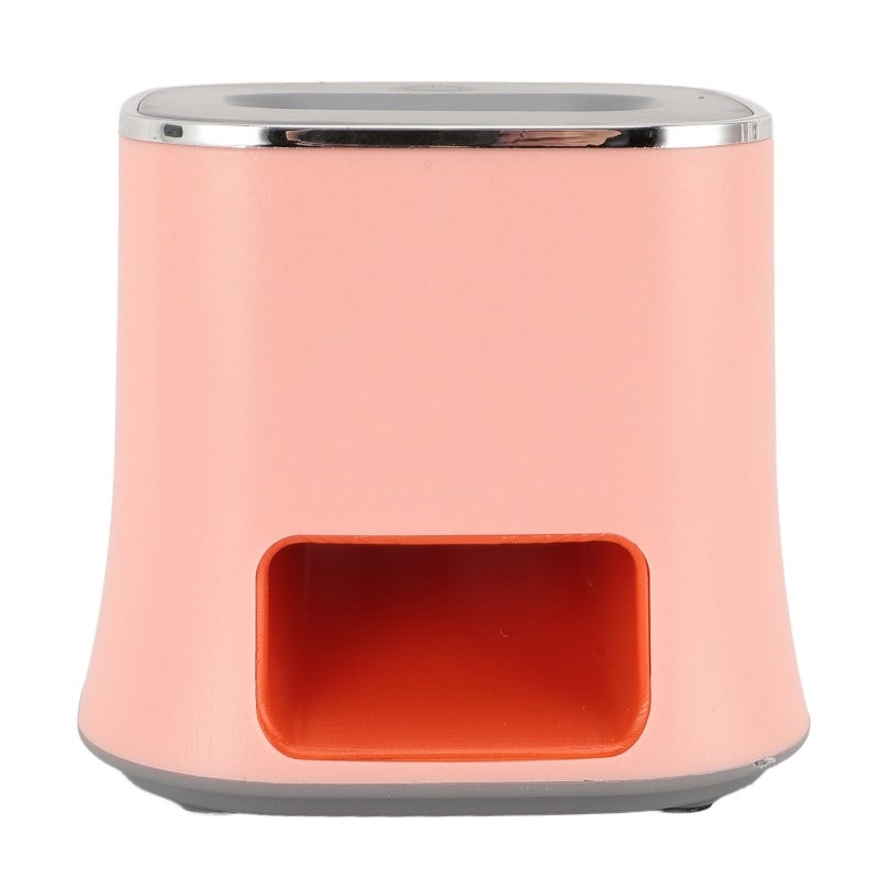 KACHEEG Electric Sunflower Seeds Peeler: Pink ABS & Stainless Steel, Automatic Effortless Peeling - Safe High Efficiency Sheller for Home Snack Time, Family Gatherings & Snack Lovers - Image 2