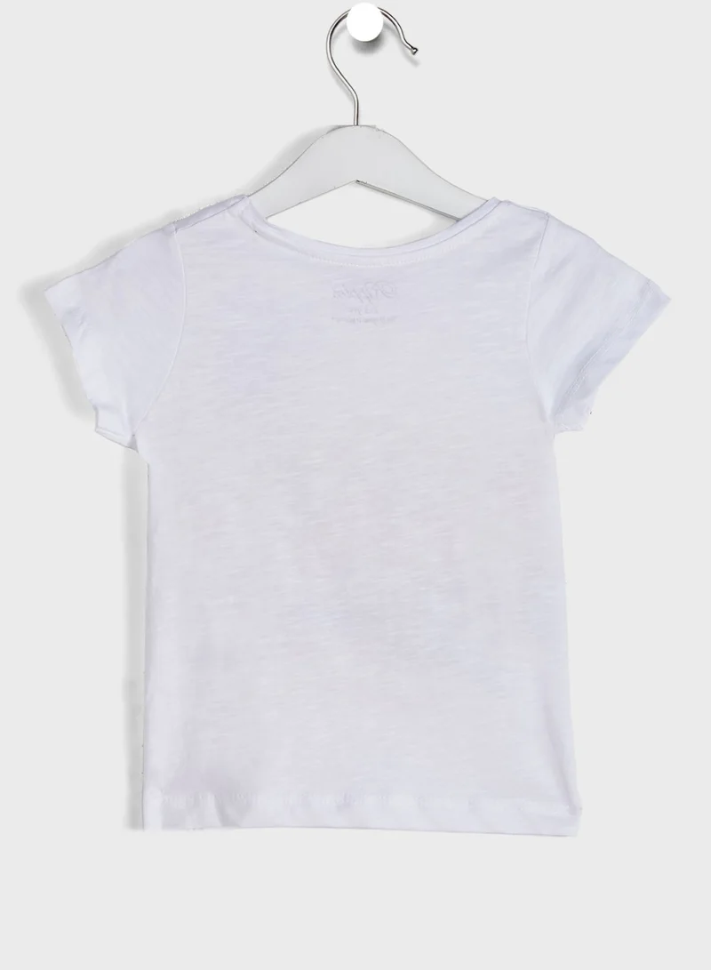 Ripples Round Neck Graphic T-Shirt