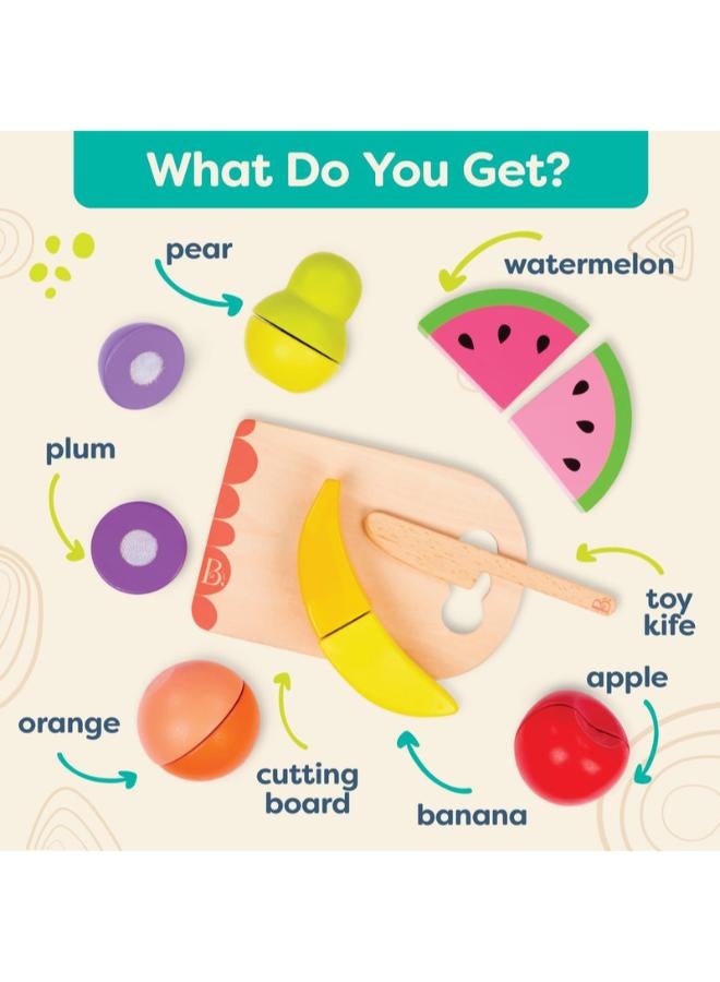 B. Toys B.Toys Wooden Toy Fruits Chop ‘n’ Play – Fruits - Image 5