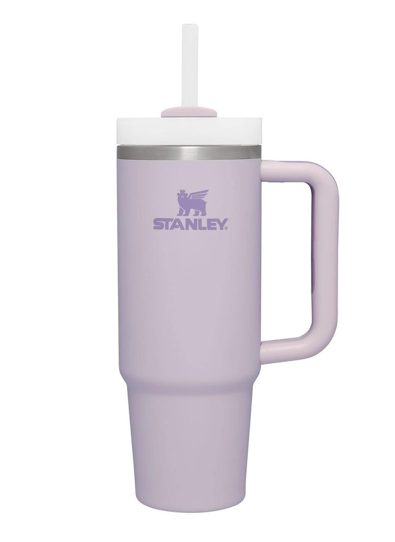 Stanley Stanley Quencher H2.0 FlowState Stainless Steel Vacuum Insulated Tumbler with Lid and Straw for Water, Iced Tea or Coffee, Smoothie More, Violet, 40 oz  - Image 2