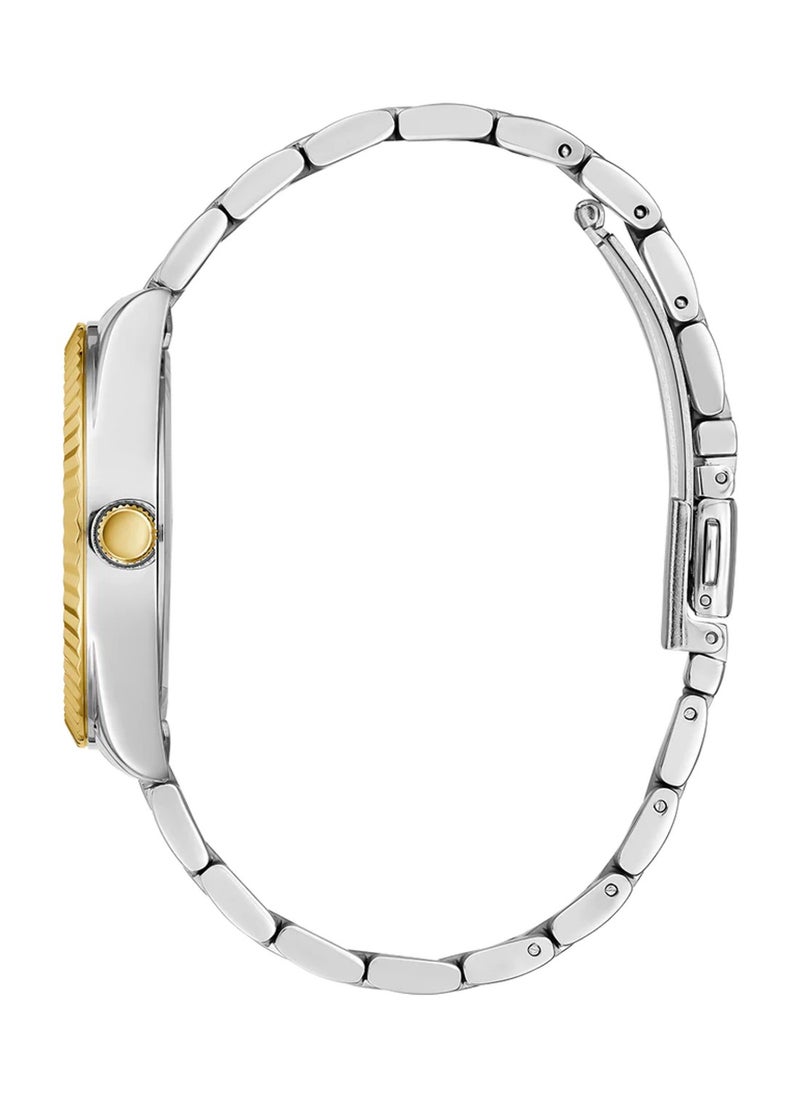 GUESS - ساعة نسائية بعلبة من الستانلس ستيل بلونين GW0308L5 - 36 مم - Image 1