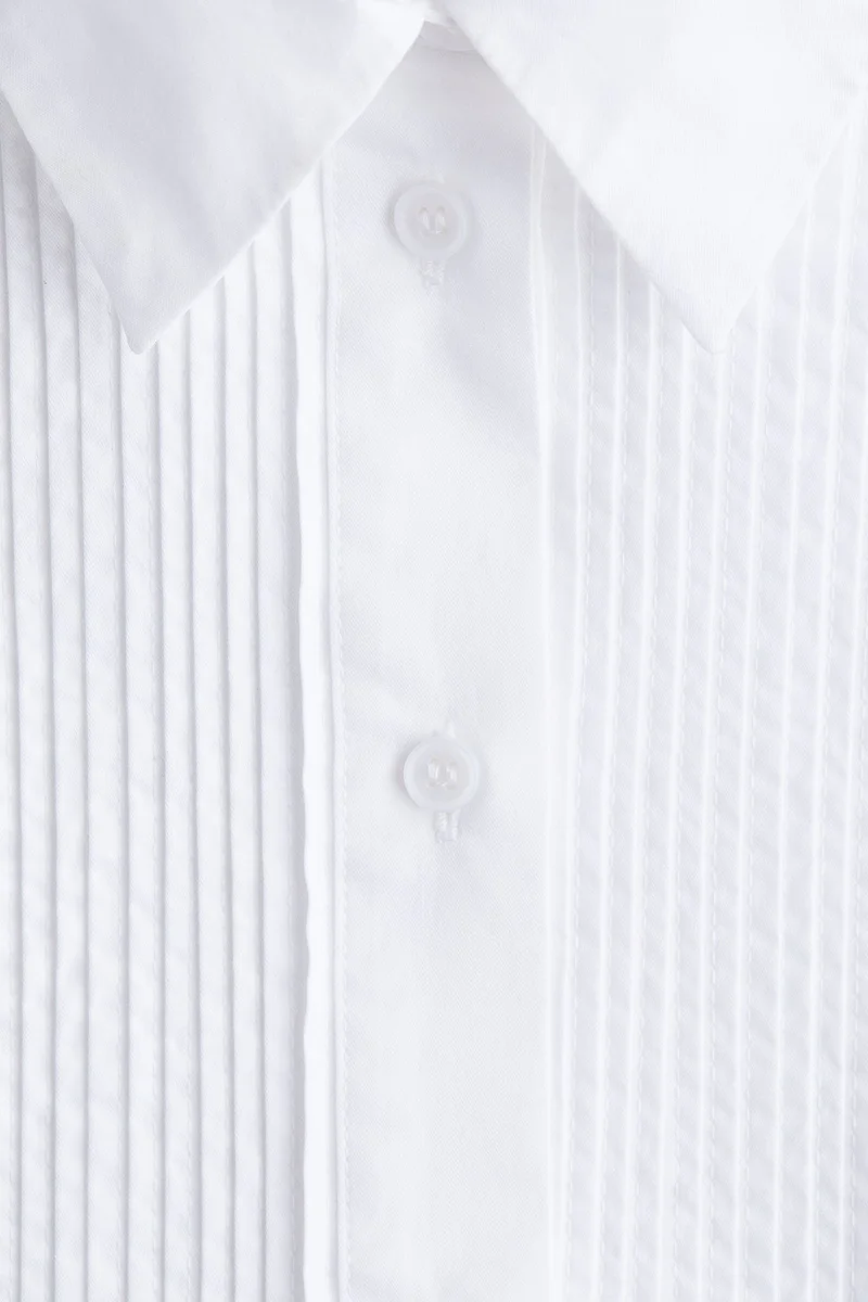 H&M Oversized tuxedo shirt