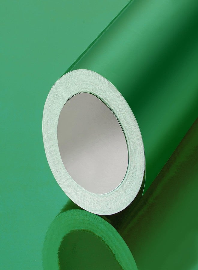 PENPRIS Green Metallic Wrapping Paper Roll- 17in X 49Ft Metal Wrapping Paper Roll for Gift Wrapping Solid Color Paper for Christmas,Birthday,Wedding,Baby Shower,St. Patrick's Day PAP12GN15 - Image 3
