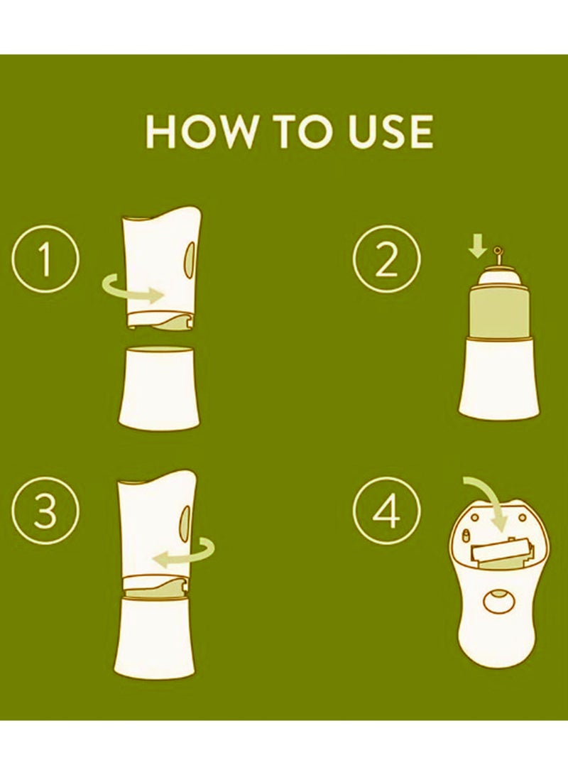 أير ويك فريشماتيك طقم بخاخ تلقائي برائحة الفانيليا متعدد الألوان ۲۵۰ مل - Image 2