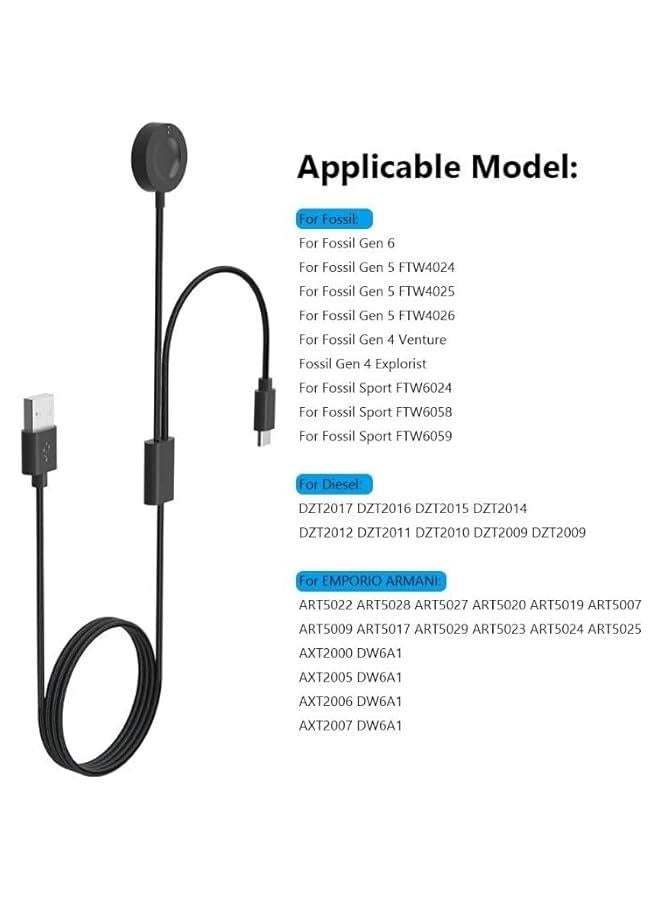 MOXO 2in1 Replacement USB Charging Cable for  Gen 6Gen 5 - Image 3