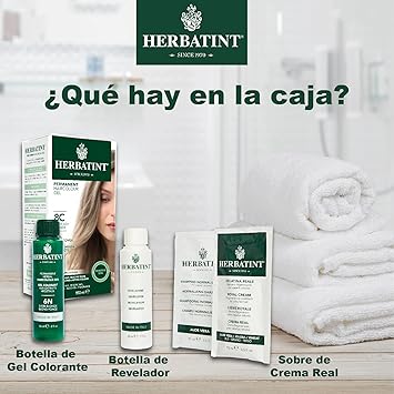 Herbatint HERBATIN Dye Light Ash Blonde 150 ml 8C Herbatin - Image 4