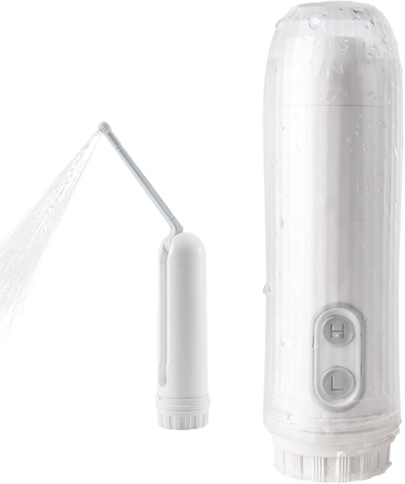 Suicune Portable Bidet Handheld Travel Bidet Mini Mobile Electric Bidet Sprayer Toilet Paper Substitutes for Personal Hygiene CleaningSoothing Postpartum Careperineal Hemmoroid Nursing White - Image 1