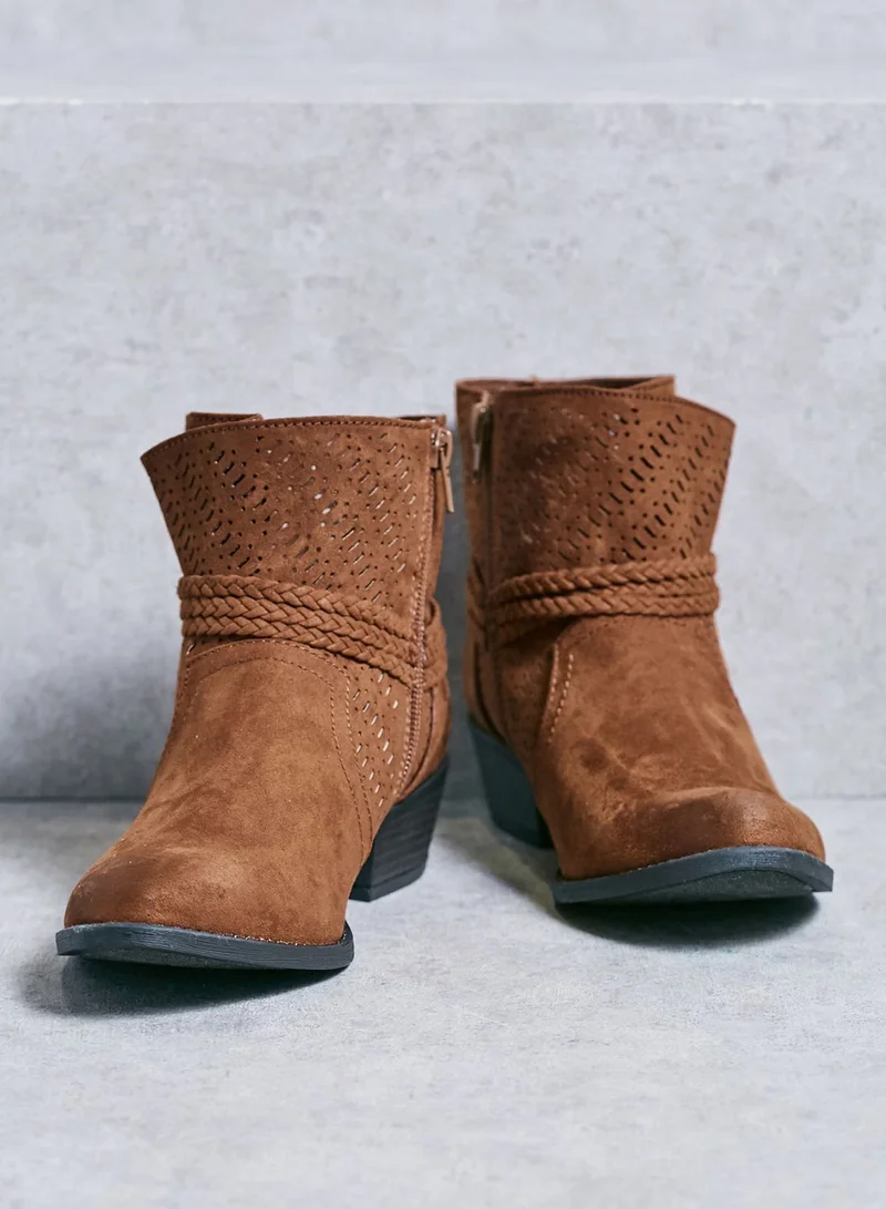 Qupid Ankle Boots