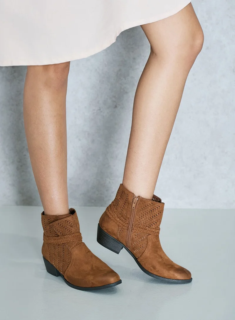 Qupid Ankle Boots