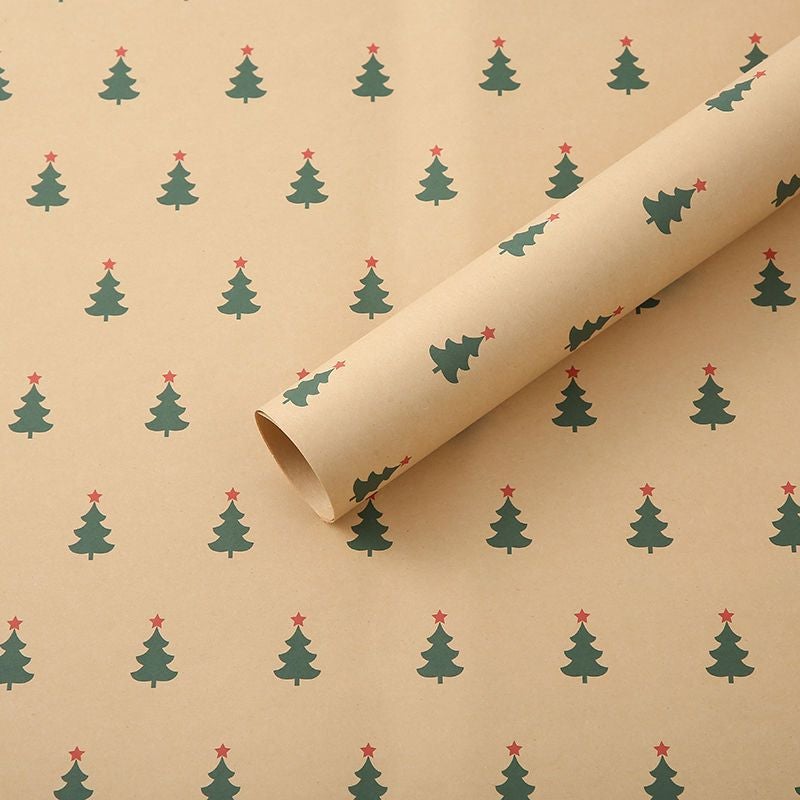 Christmas Wrapping Paper Large Gift Box Wrapping Paper Birthday Holiday Gift Wrapping Paper Thickened - Image 1