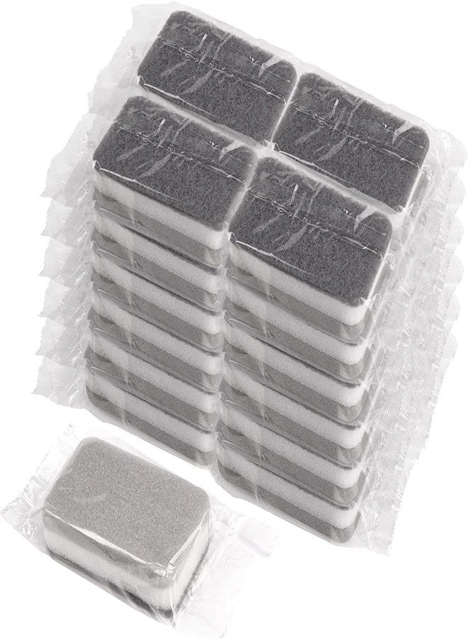 KRIZJUES Sponge Individually Wrapped, Kitchen Dishwashing Sponges Bulk, Non Scratch Dishes Scouring Pad, Odor-Free Cleaning Sponge Wipes Scrubber Suitable for Travel Camping Apartments(36 Pack) - Image 1