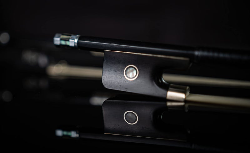 Viotti Carbon Fiber Cello Bow, Hand Crafted by Professional Bow Makers, Strong, Stiff & Well Balanced, Made with Mongolian Horse Hair, For Cellist of All Skill Levels - Image 2
