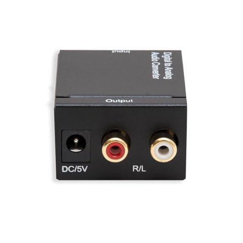 Atevon Digital to Analog Audio Converter – 1080p HD Adapter for TV, PC, Laptop & Audio Devices – Plug & Play, Reliable Signal Conversion - Image 2