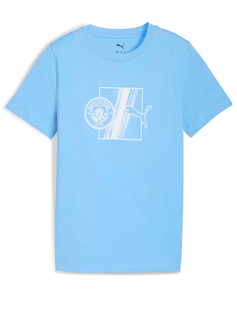 PUMA Youth Manchester City Ftblculture T-Shirt  - Image 3