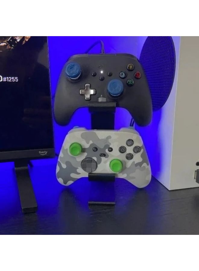 Black Dual Layer Xbox Series Controller Stand Non Slip Stable Holder - Image 4