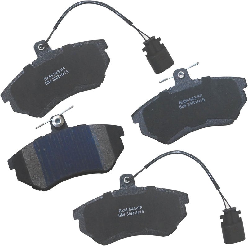 Bendix Premium SBM684 Semi-Metallic Front Brake Pads for Volkswagen Golf 1995, Jetta 1995-1994 - Image 1