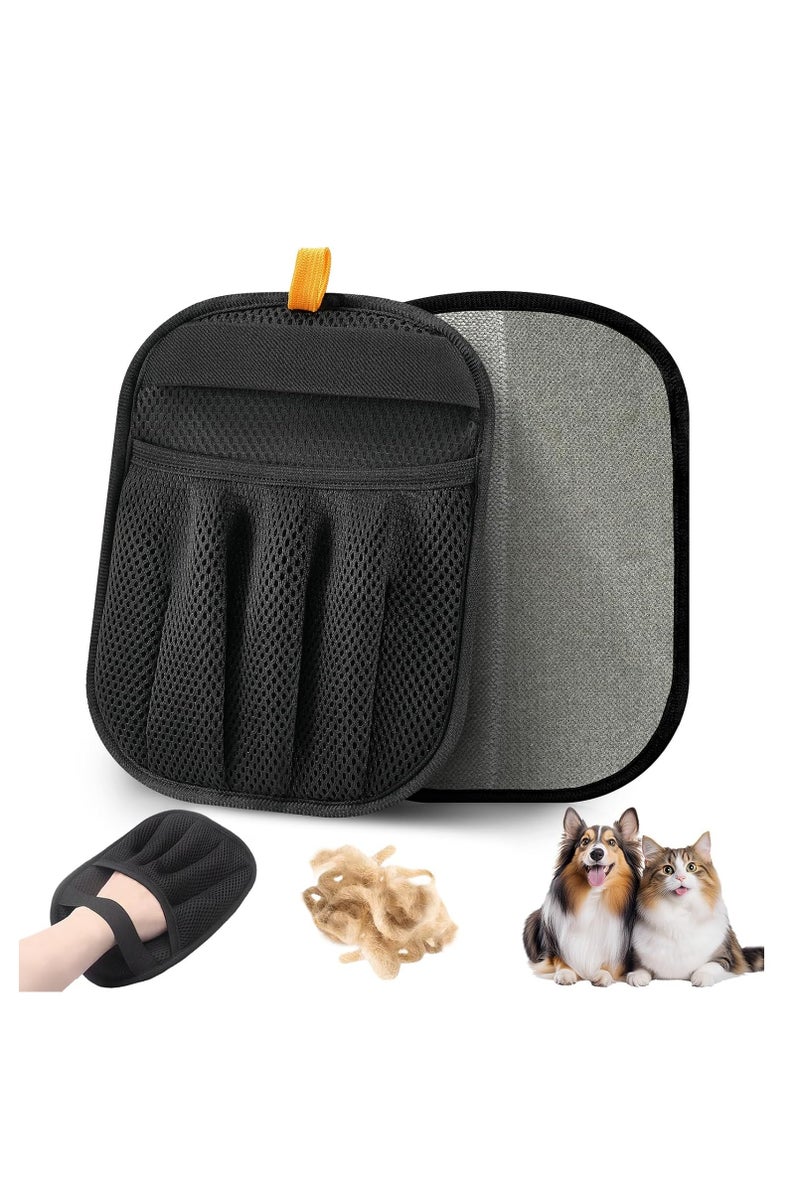 general Pet Hair Removal Glove for Cats & Dogs, 2025 Newly Upgraded Five-Finger Electrostatic Pet Hair Gloves, Reusable Pet Hair Remover Tool for Clothing, Couch, Carpet, Car Seat - Image 1