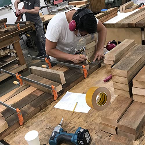 LLPT Double Sided Tape for Woodworking Template and CNC Removable Residue Free 55mm x 108 Feet(WT261) - Image 4