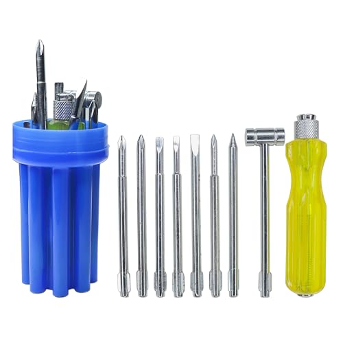 Electronicspices Electronic Spices 8 in One Screwdriver set with Electrical tester for Multipurpose household - Image 1
