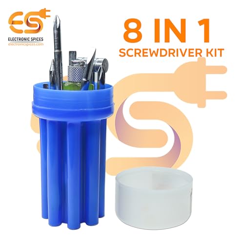 Electronicspices Electronic Spices 8 in One Screwdriver set with Electrical tester for Multipurpose household - Image 5