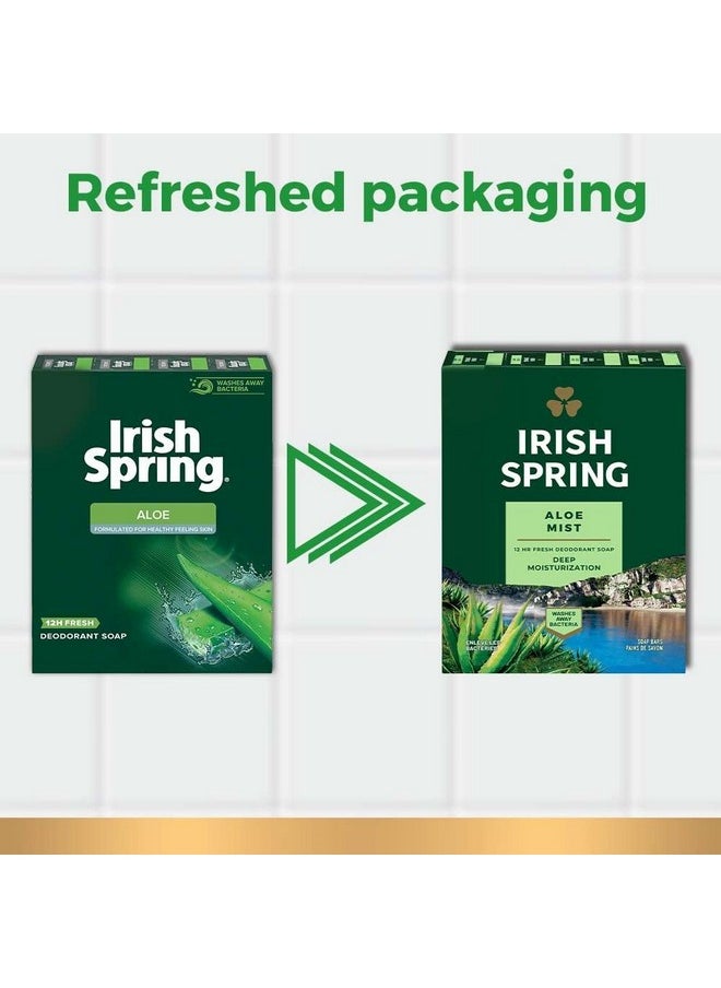 Irish Spring - Irish Spring Irish Spring Aloe Deodorant Soap Bar 3 Ea 3Count - Image 1