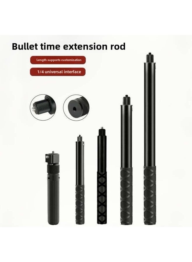 Suitable For Insta360 One X3/x4 Panoramic Sports Camera Handheld Extension Stick Invisible Selfie Stick Holder-Color:3m Eccentric Rod  - Image 2