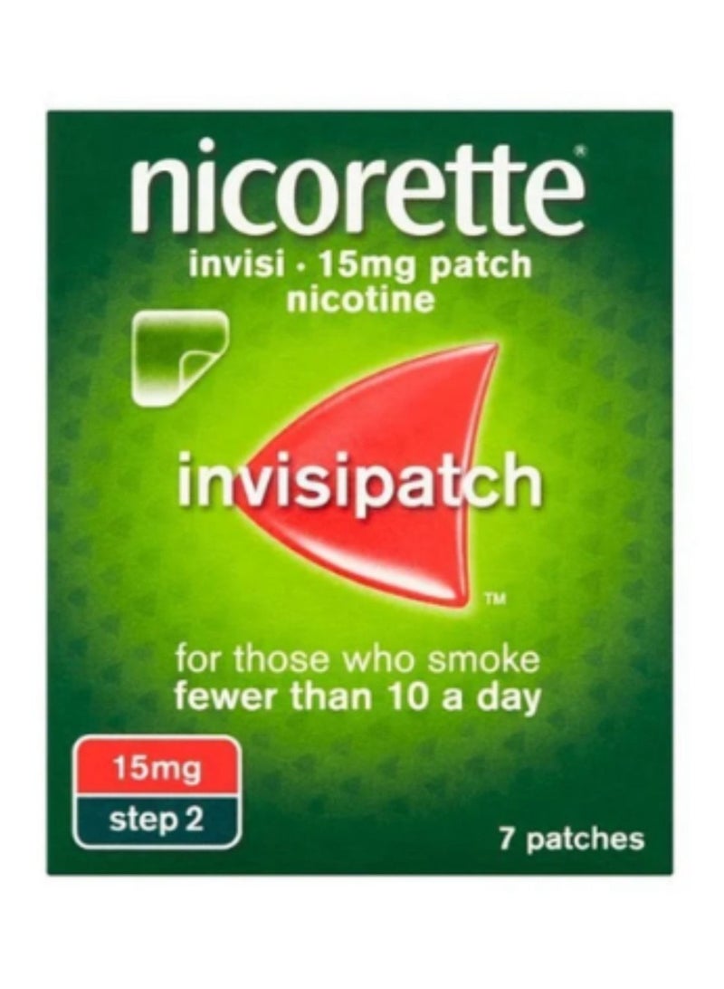 نيكوريت لصقات شفافة 15 ملج نيكوتين - 7 لصقات