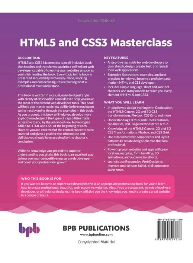 HTML5 and CSS3 Masterclass: In-depth Web Design Training with Geolocation, the HTML5 Canvas, 2D and 3D CSS Transformations, Flexbox, CSS Grid, and More - Image 2