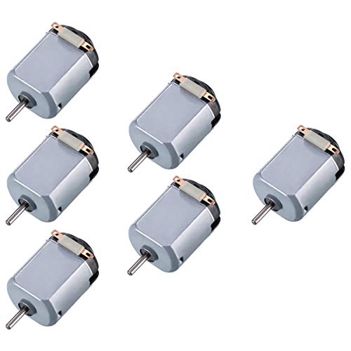 Topoox 6 Pack DC 153V 15000RPM Mini Electric Motor for DIY Toys Science Experiments - Image 1