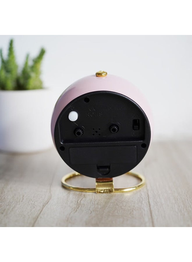 Hense Creative Fashion Children's Alarm Clock For Girls, Student Bedside Clock, Lazy Alarm Watch, Desktop Clock Ha08 Pink - Image 3