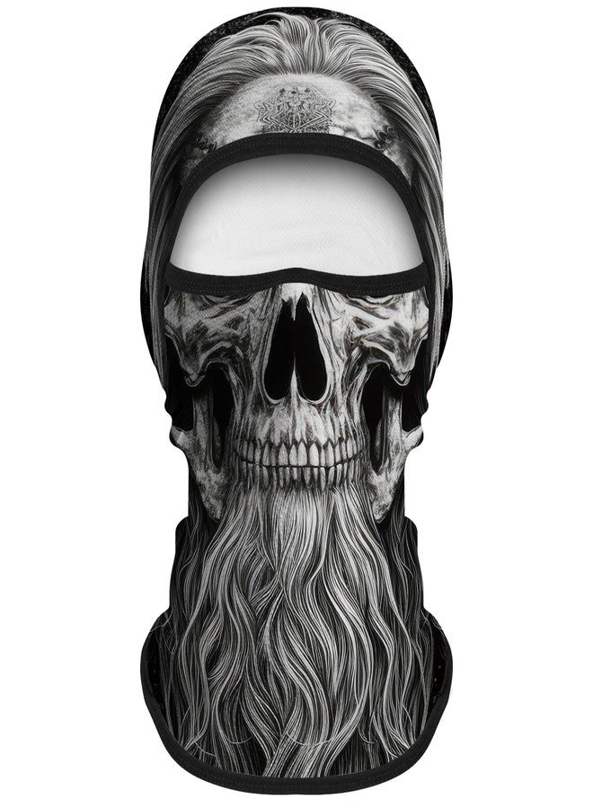 Obacle Balaclava Face Mask Men Women for Sun Protection Motorcycle Fishing Raves - Image 1