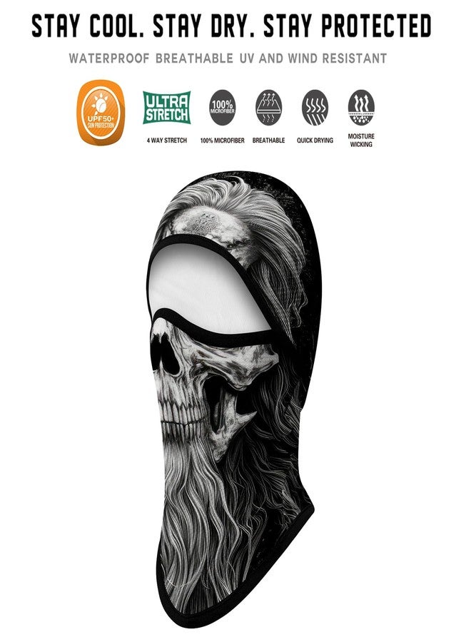 Obacle Balaclava Face Mask Men Women for Sun Protection Motorcycle Fishing Raves - Image 4