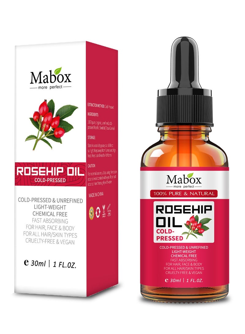 MABOX Facial Essential Oil Massage Skin Care Cosmetics Hydrating and Moisturizing Plant Essential Oil 30ml - Image 3