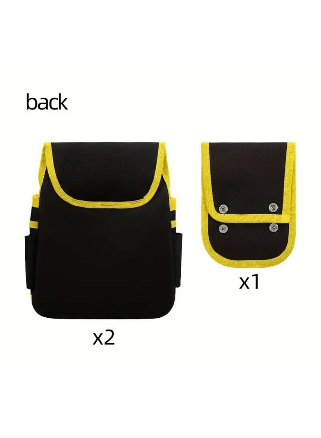 26 Pockets Magnetic Tool Belt, Adjustable Waist Multi-Pocket Tool Pouch, Durable Tool Bag for Repair, Maintenance, Electrician, Carpenter and DIY - Image 5