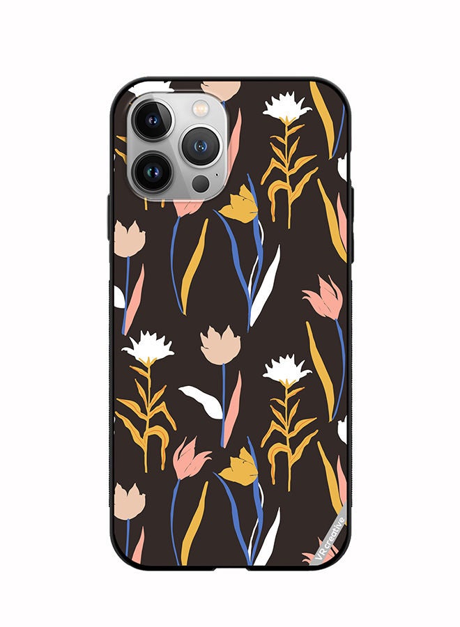 VR CREATIVE Protective Case Cover For Apple iPhone 11 Pro Max Abstract Simple Shape Flowers And Plants Seamless Pattern Design Multicolour - Image 1