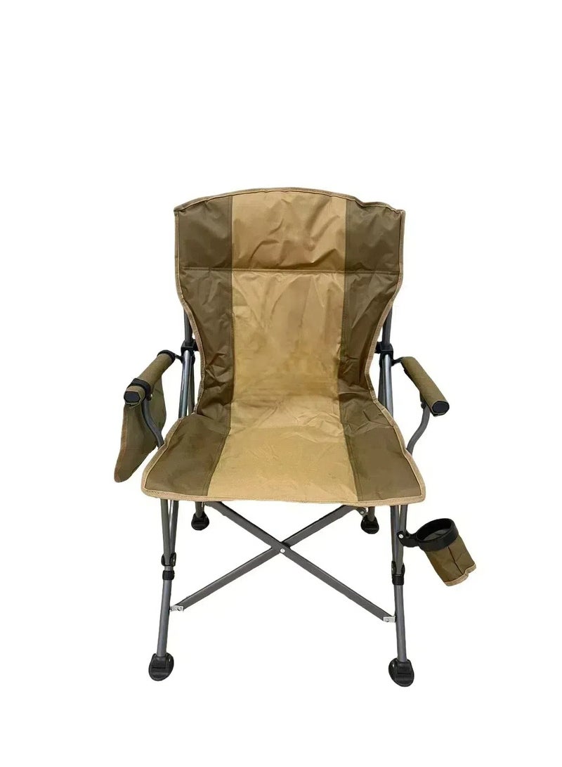 Albawadi Portable Camping Folding Chair with Cup Holder and Carry Bag - Image 3