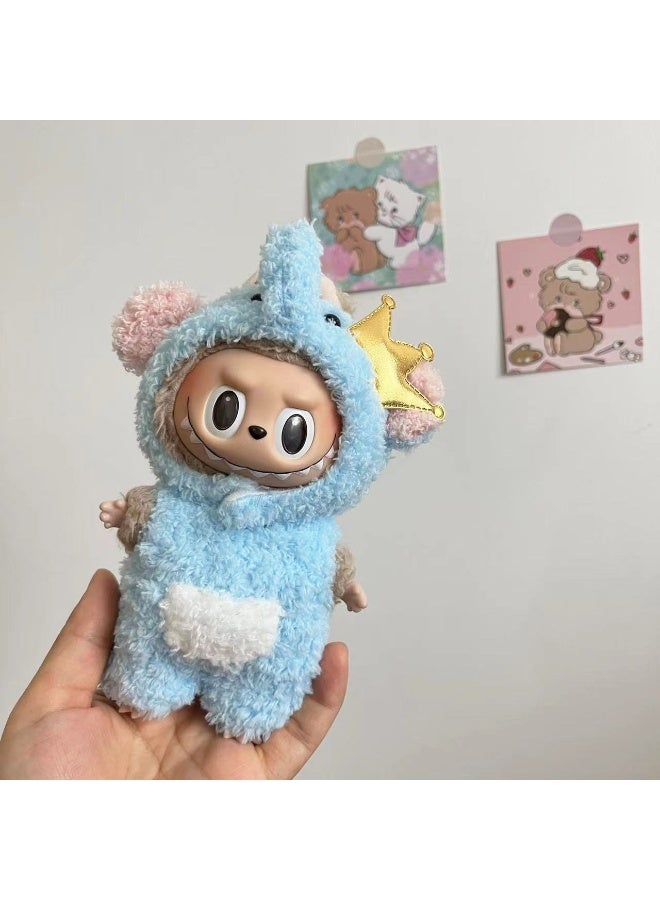 17cm Labubu Time to Chill Macaron Figure Clothes (Clothing only)