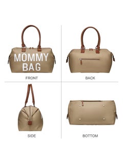 Gonice 3-Piece Set Diaper Bag Tote, Mommy Bag for Hospital, Large Capacity Waterproof Baby Bag for Mom Travel, Hospital Bag for Labor and Delivery with Baby Necessities Bag  - Image 5