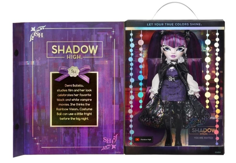 RAINBOW HIGH Rainbow Vision Costume Ball Rainbow High - Fashion Collectors Doll - 11 inch (Demi Batista) - Image 1