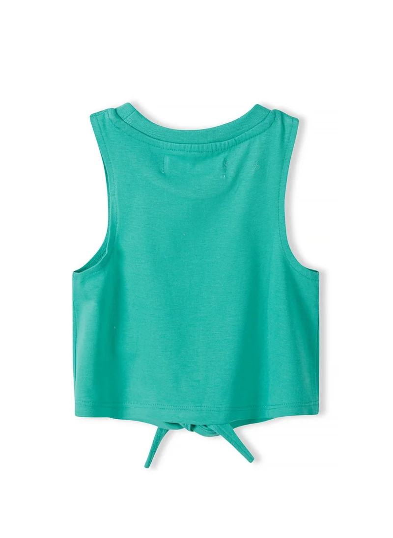مينوتي Kids Girls Tie Front Vest