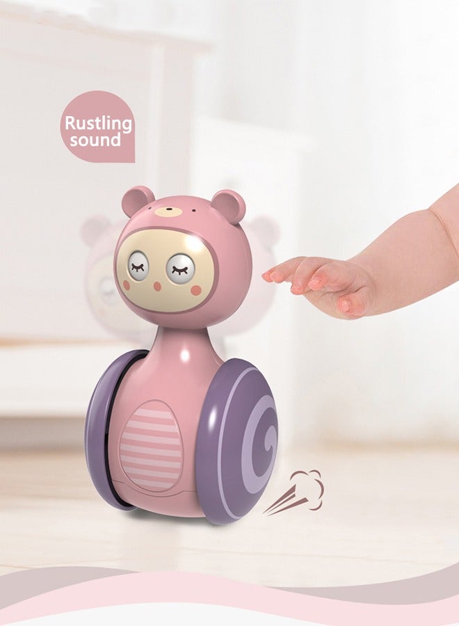 Baby Wobbler/Wobble Toy, Infant Rattle Toys Montessori Tumbler Toys Roly Poly Toys, Gift for Baby Toys, Training Baby Toy  - Image 2