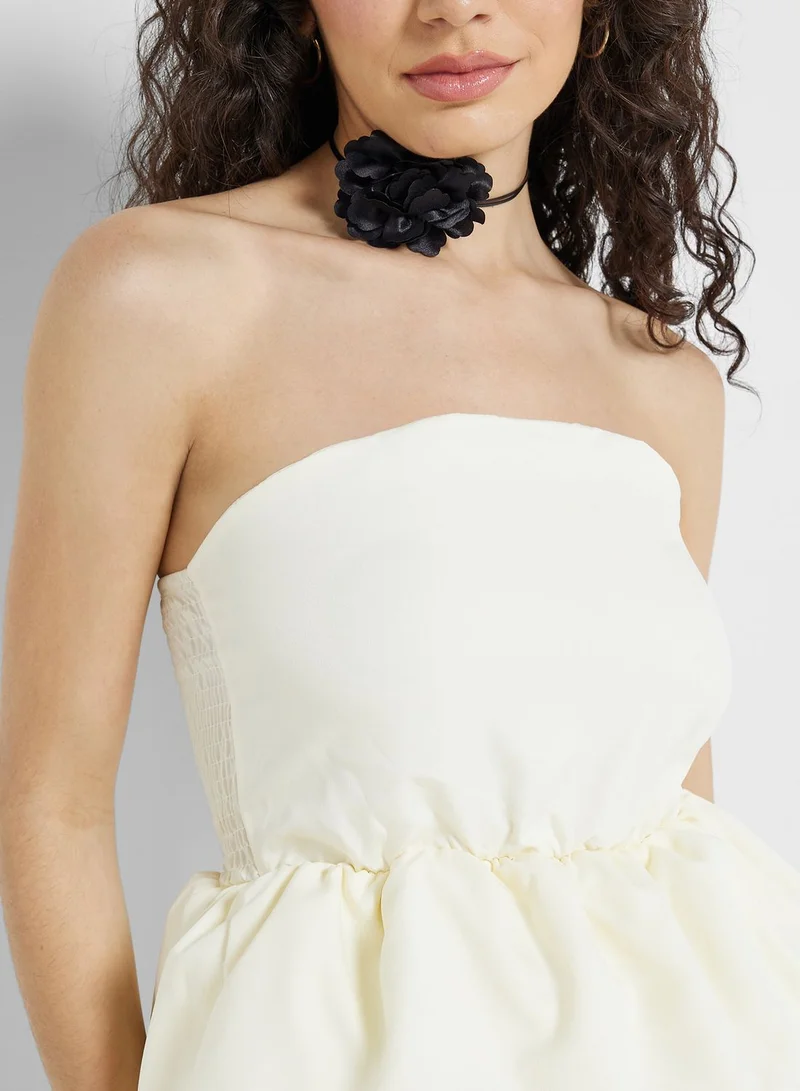Ginger Strapless Tube Top
