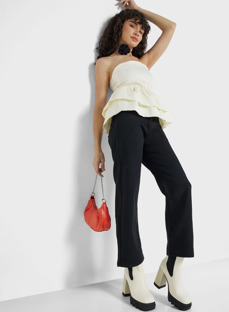 Ginger Strapless Tube Top