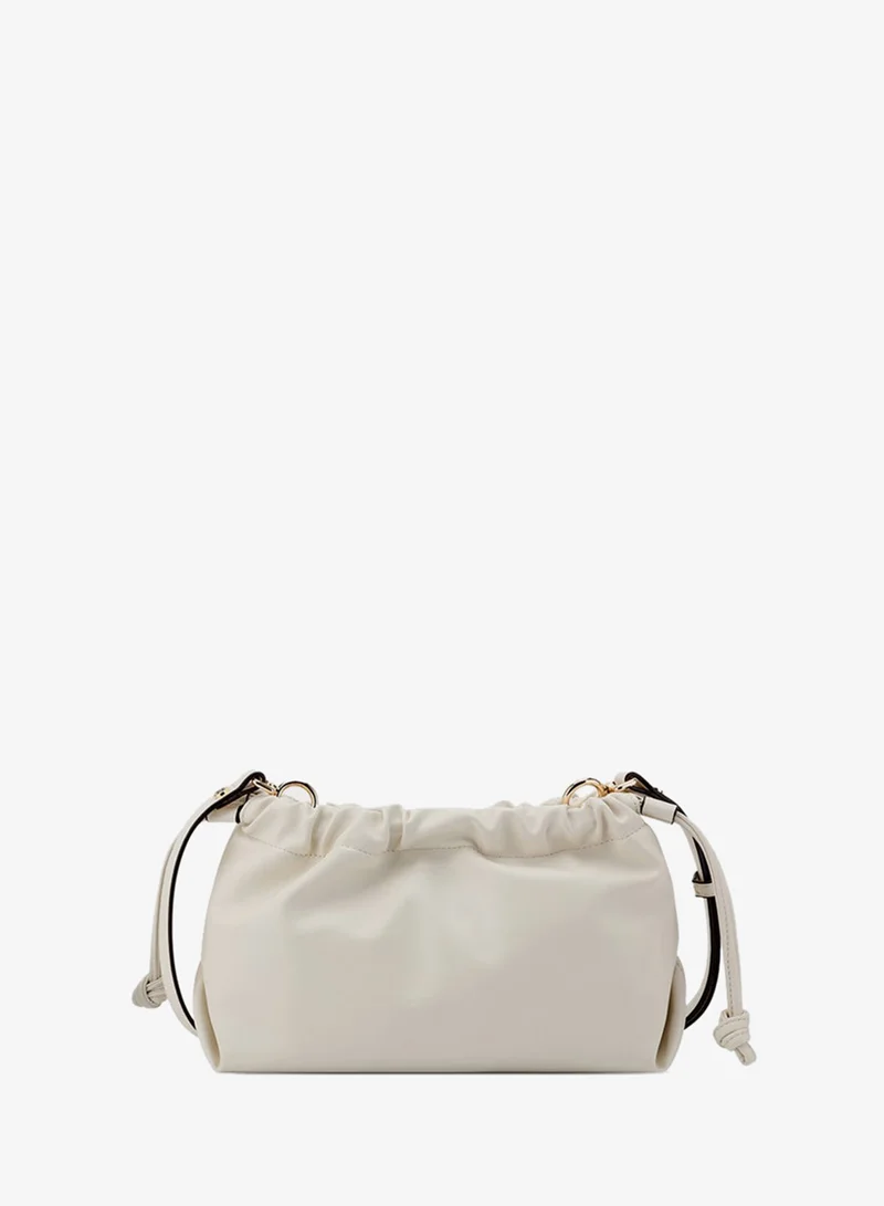 NINE WEST SUDNEY Logo Detail Drawstring Bag