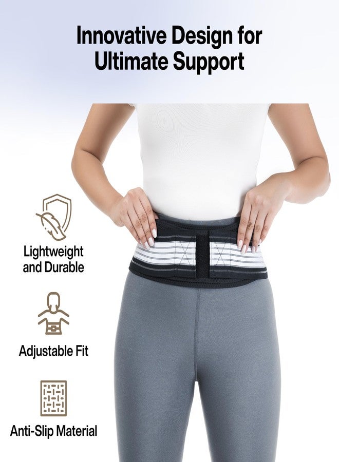 FOVERA Sacroiliac SI Joint Hip Belt - Lower Back Support Brace for Men & Women - Pelvic Support Belt - Trochanter Belt - For Sciatica, Pelvis, Lumbar & Hip Pain Relief (Regular) - Image 5